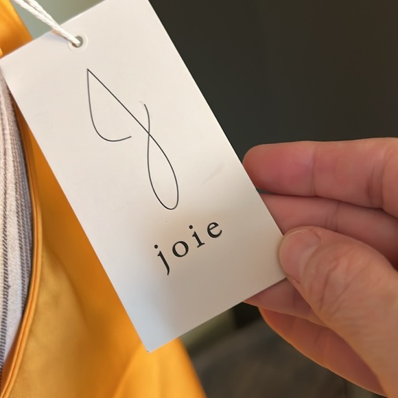 1 hour sale. JOIE, orange halter top, regal looking, large - Picture 8 of 9